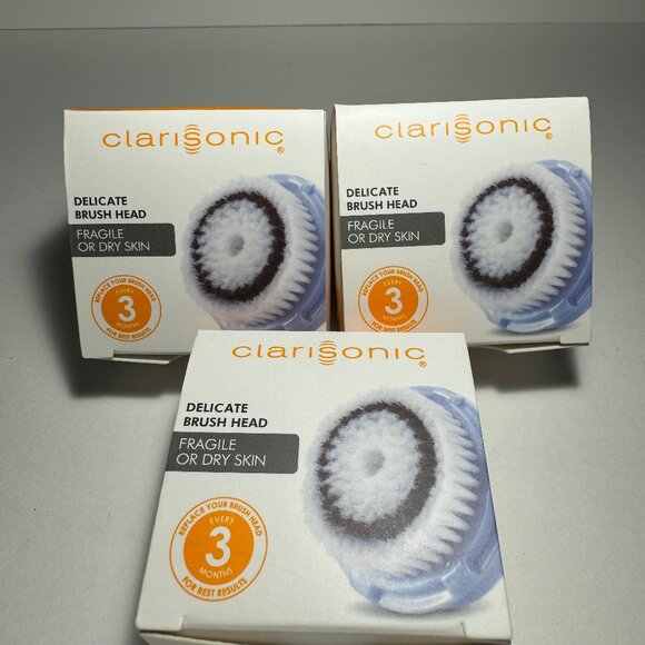 Clarisonic Delicate Facial Cleansing Brush Head Replacement - Picture 1 of 5